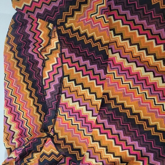 Niki Wior Womens One Size Bathing Suit Cover Up Vibrant Sheer Kimono Style - Picture 4 of 6